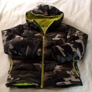 FADED GLORY BOYS SIZE 14-16 CAMO COAT